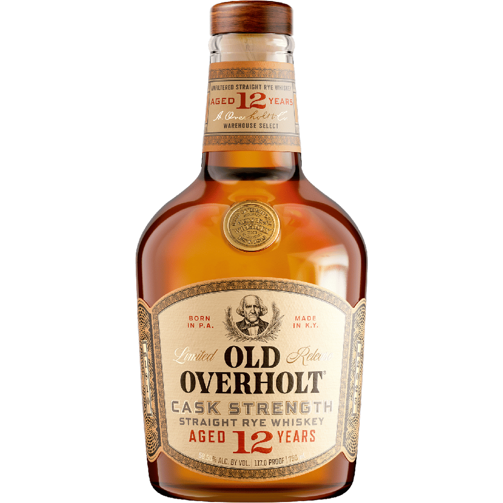 Old Overholt 12Yr Cask Strength Straight Rye Whiskey