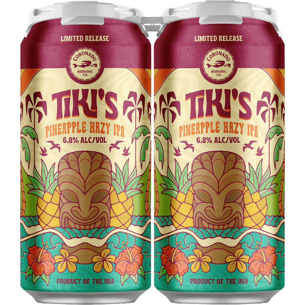 Coronado Chasin' Waves Series Tiki's Pineapple Hazy IPA