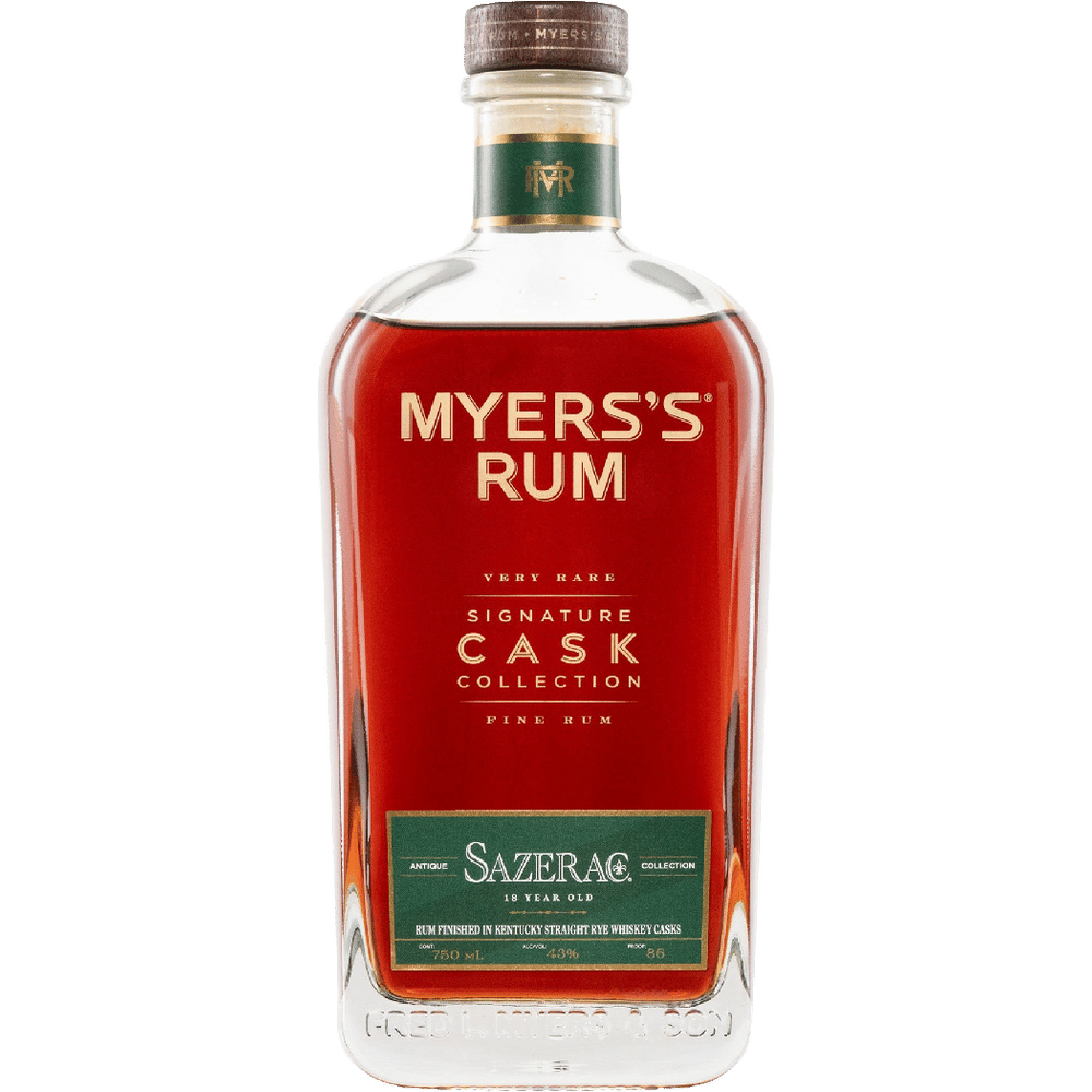 Myers's Sazerac Rye 18 Year Old Barrel Finished Rum