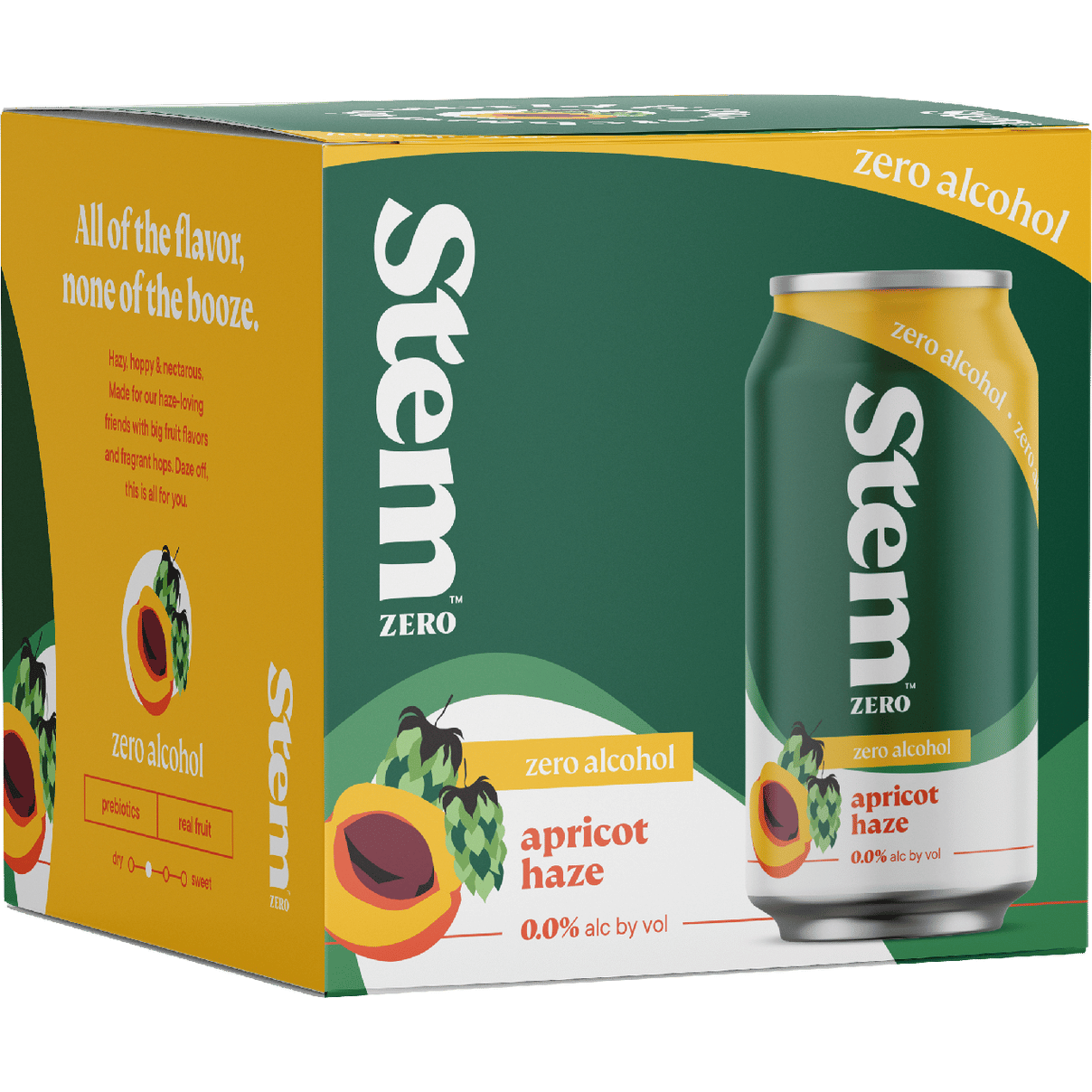 Stem Cider Non-Alcoholic Apricot Haze