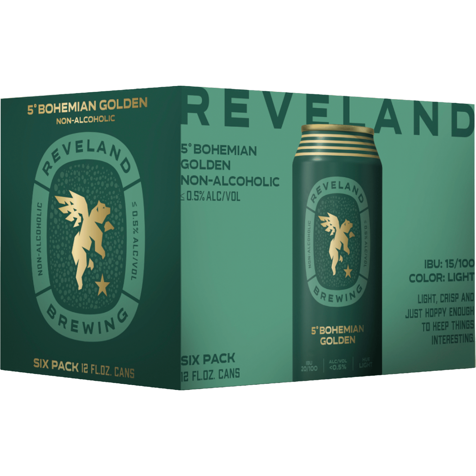 Reveland Non-Alcoholic 5 Bohemian Golden