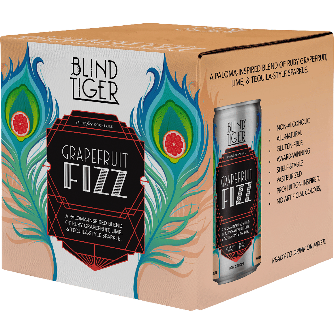 Blind Tiger Non-Alcoholic Grapefruit Fizz