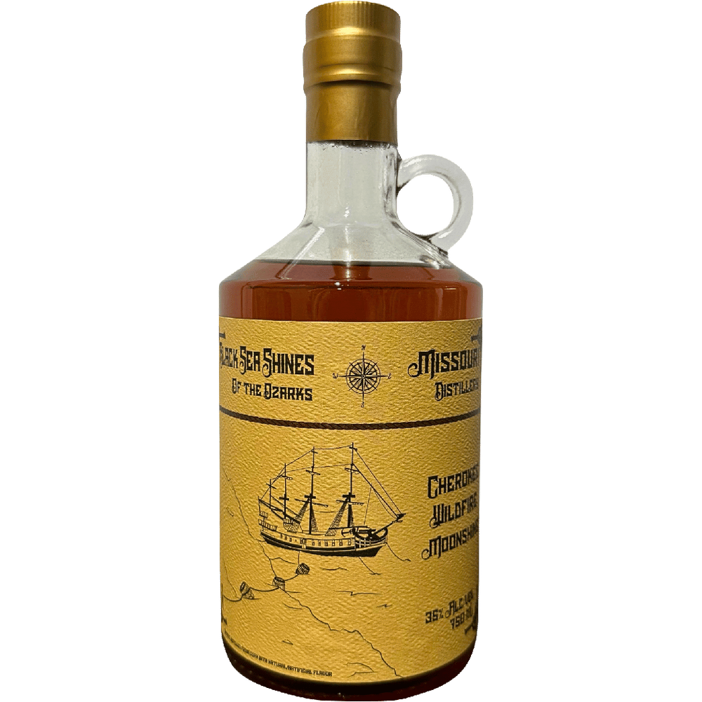Black Sea Shines of the Ozarks Cherokee Wildfire Moonshine