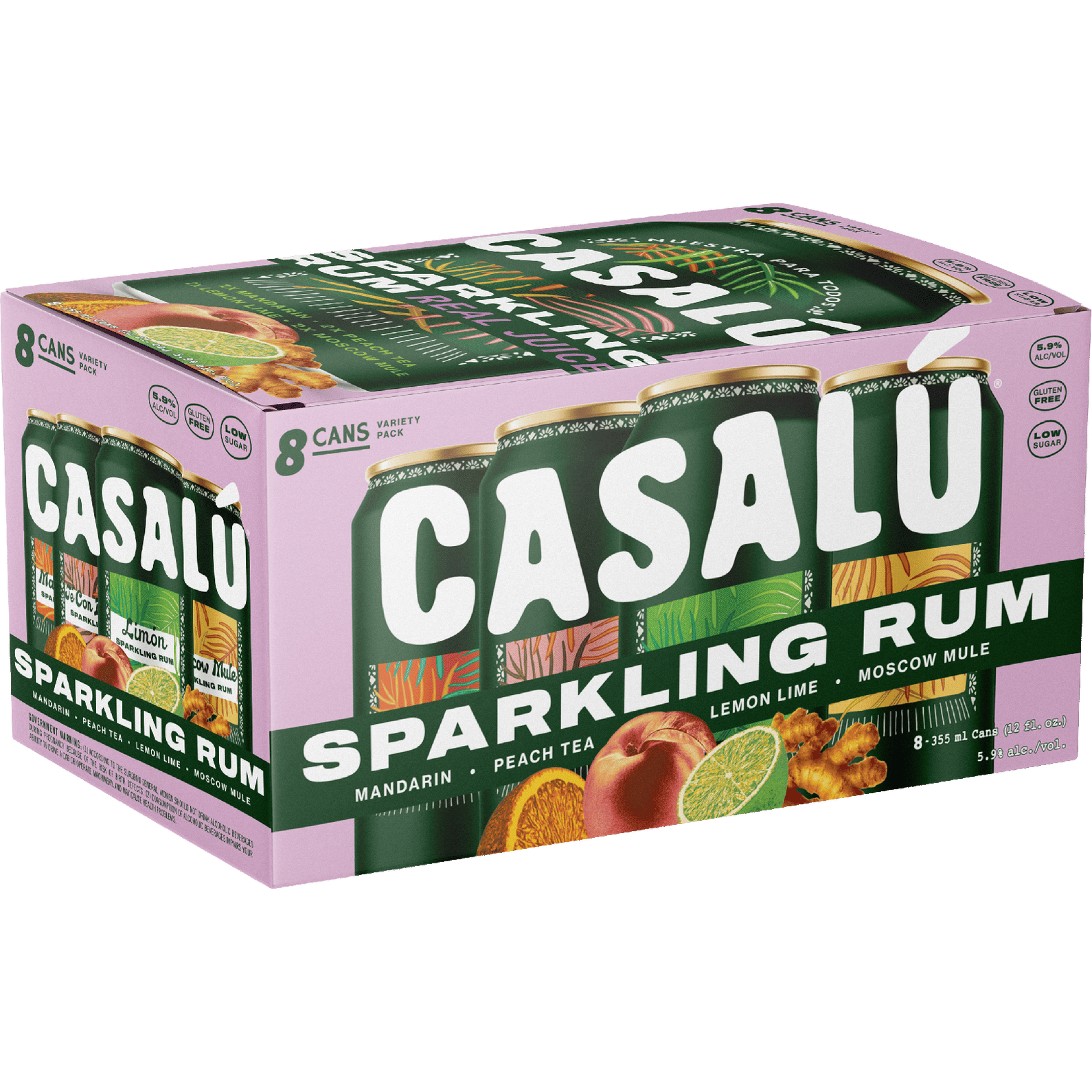 Casalu Sparkling Rum Variety Pack