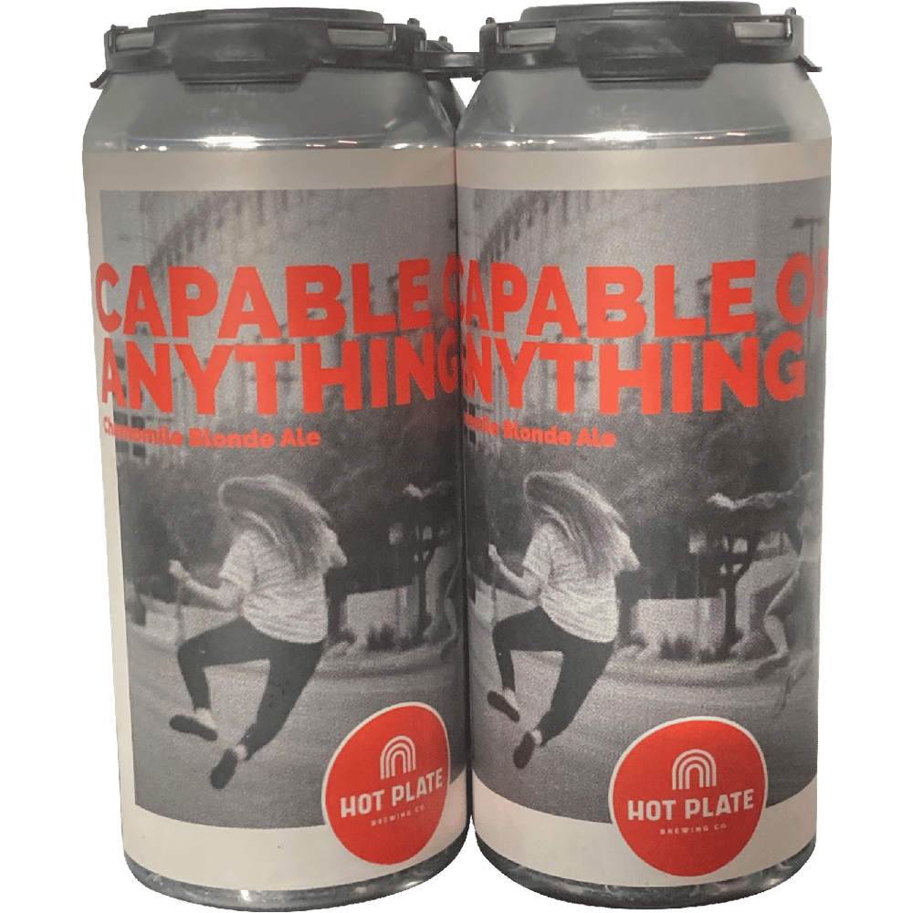 Hot Plate Capable of Anything Blonde Ale