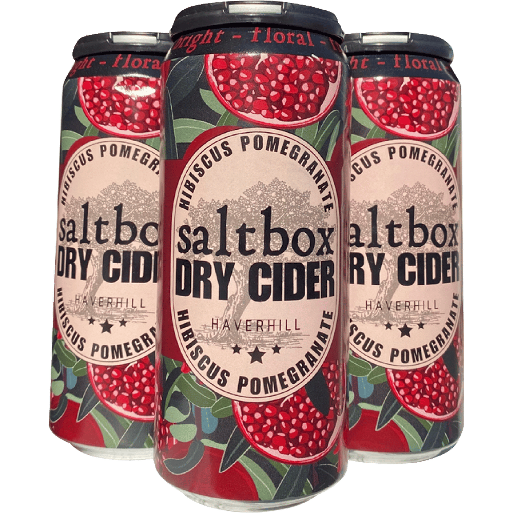 Saltbox Hibiscus Pomegranate Dry Cider