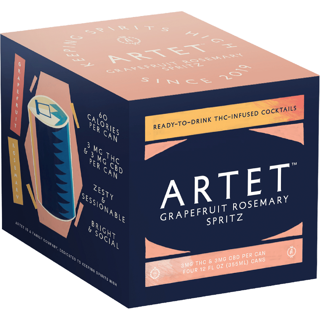 Artet THC 3mg Grapefruit Rosemary CT