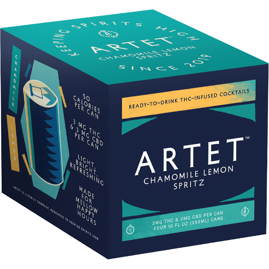 Artet THC 3mg Chamomile Lemon CT