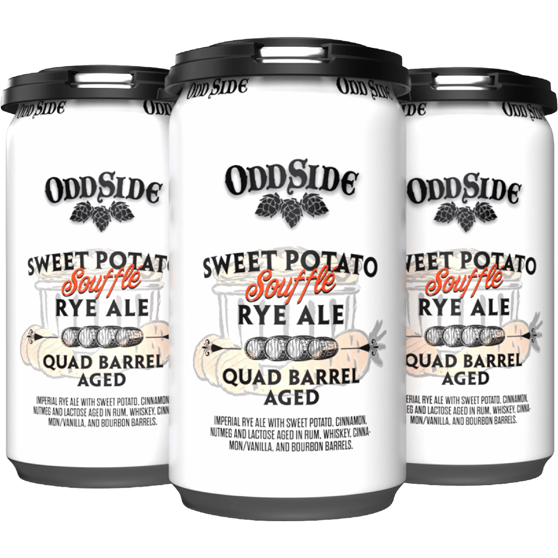 Odd Side Quad Barrrel Sweet Potato Souffle