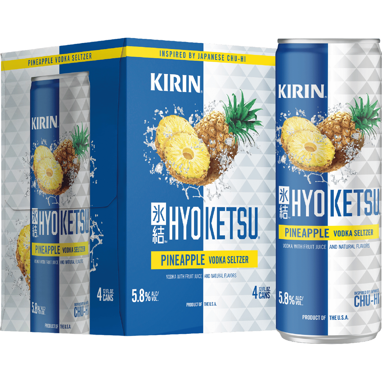 Kirin Hyoketsu - Pineapple Vodka Seltzer 4pk | Total Wine & More