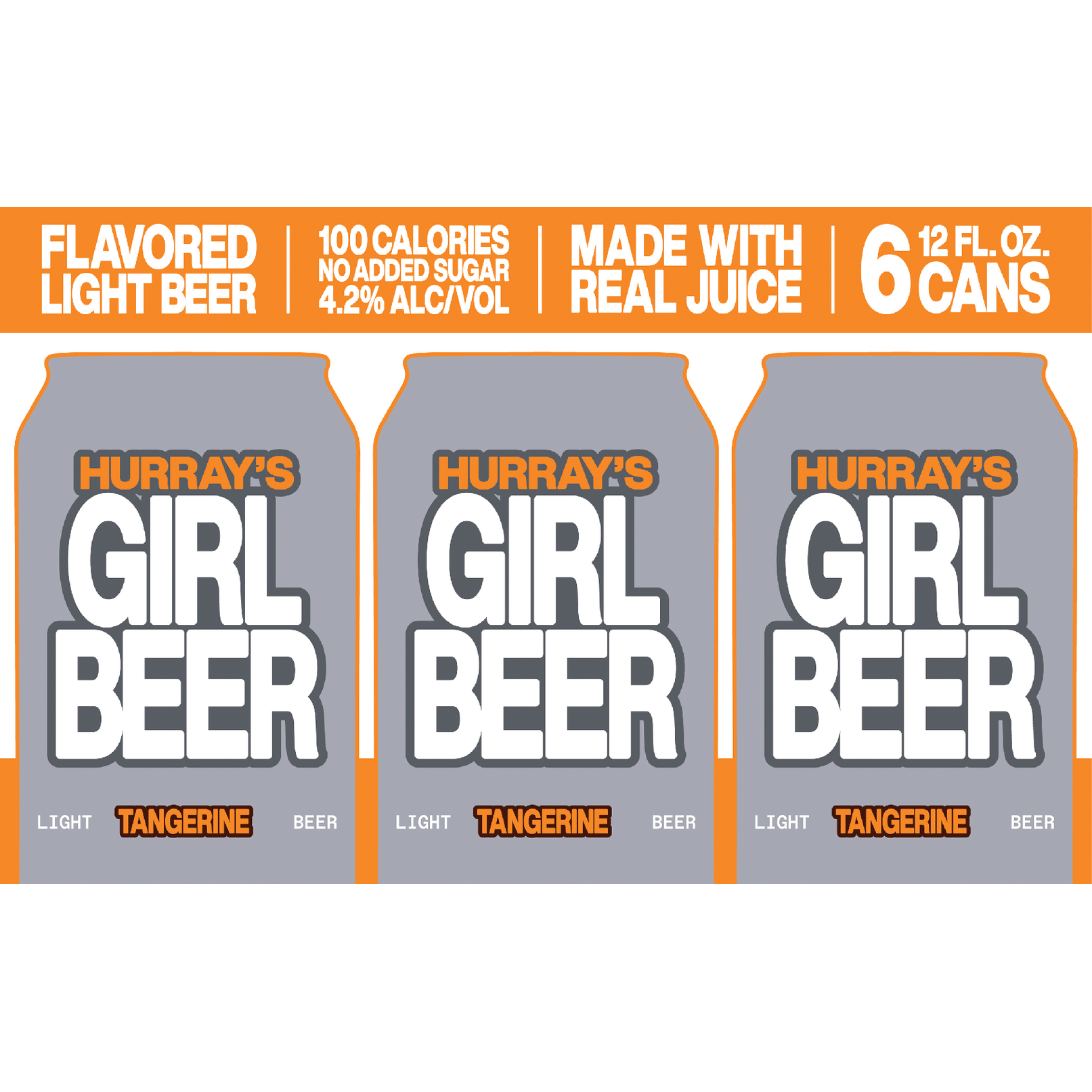 Hurray's Girl Beer Tangerine