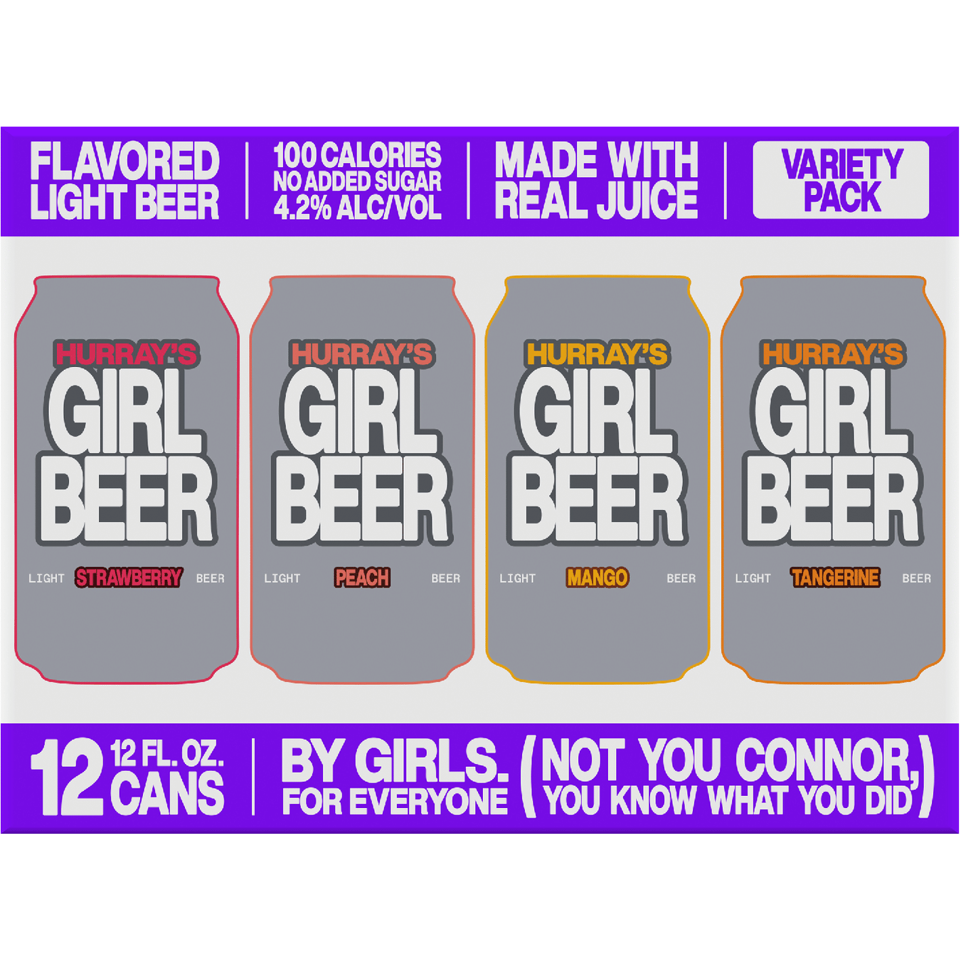 Hurray's Girl Beer Original Variety