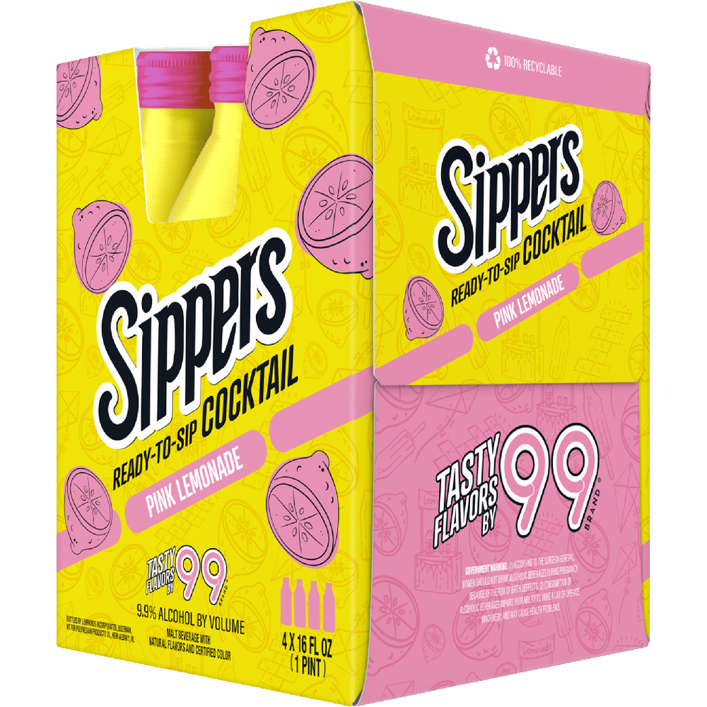 PINK 4種セット 250ml 99 Pink Lemonade Sippers 4 Pack | Total Wine & More