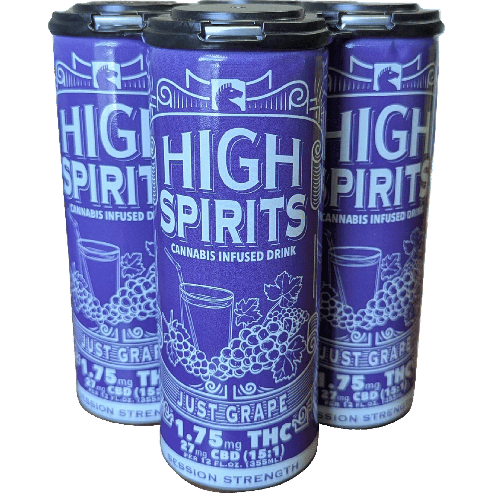 High Spirits THC 1.75mg Grape CO