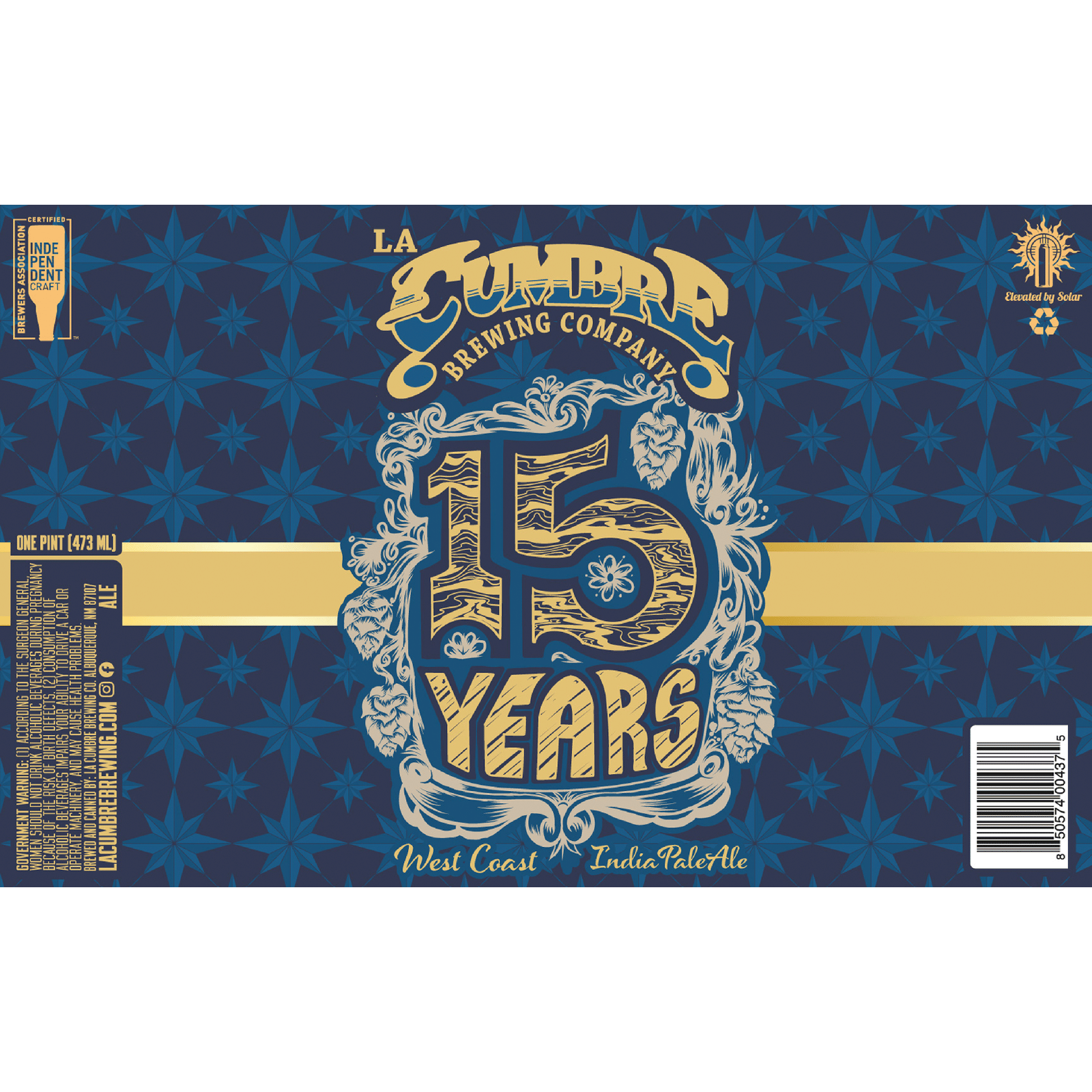 La Cumbre 15th Anniversary IPA