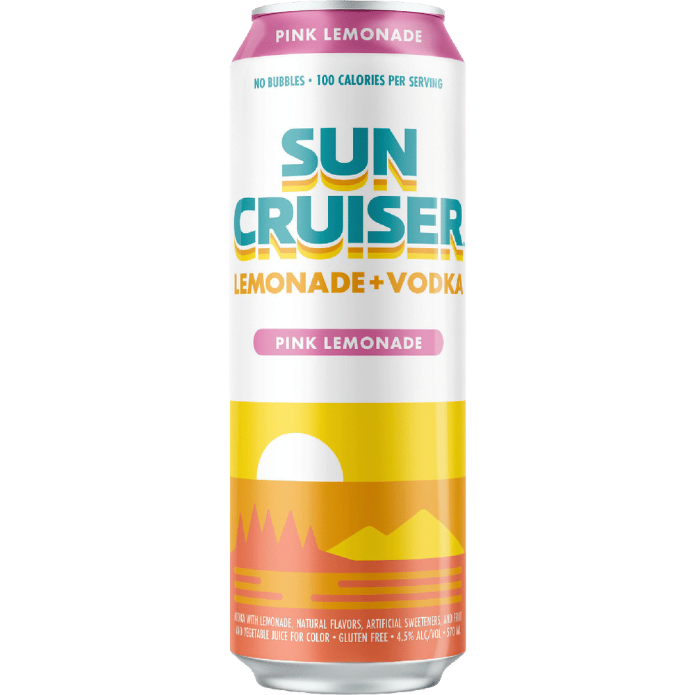Sun Cruiser Lemonade Vodka Pink Lemonade