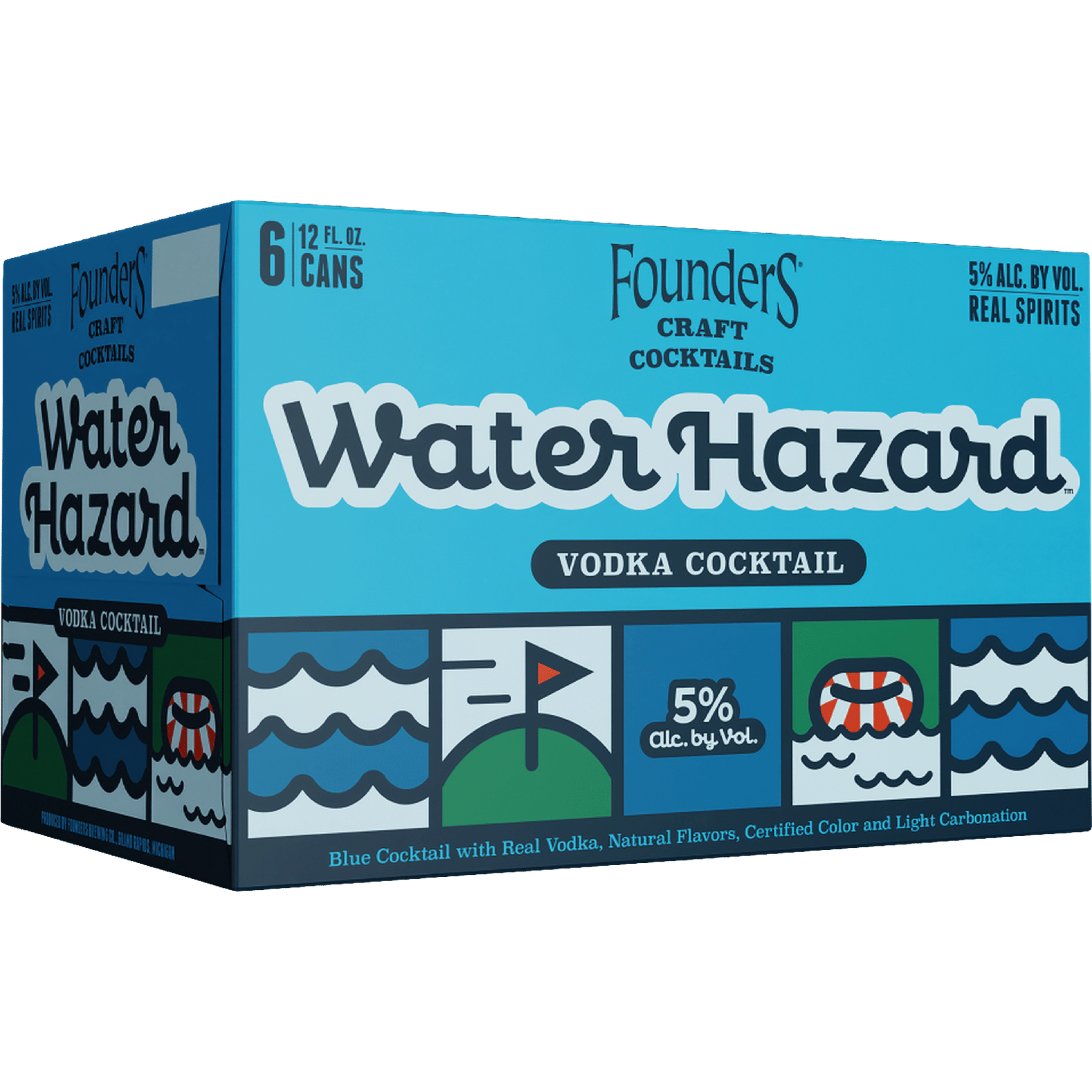 Founders Water Hazard Vodka Cocktail