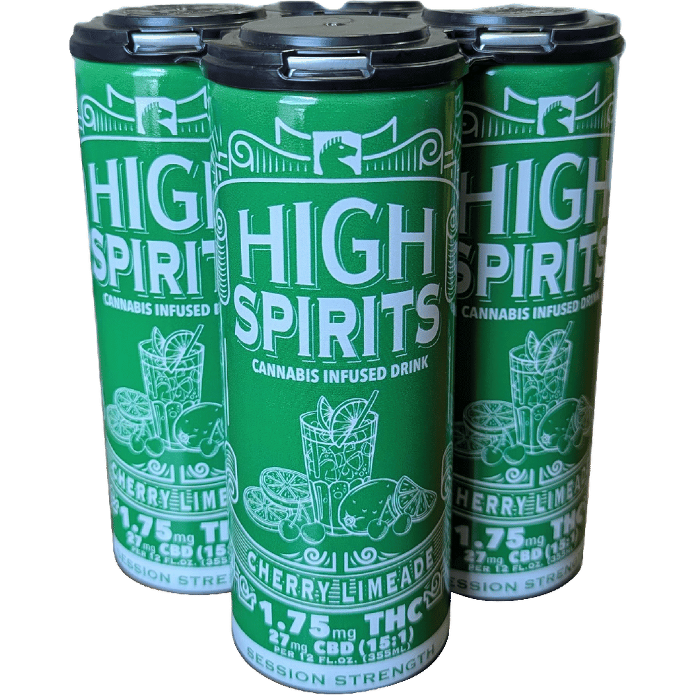 High Spirits THC 1.75mg Cherry Limeade CO | Total Wine & More