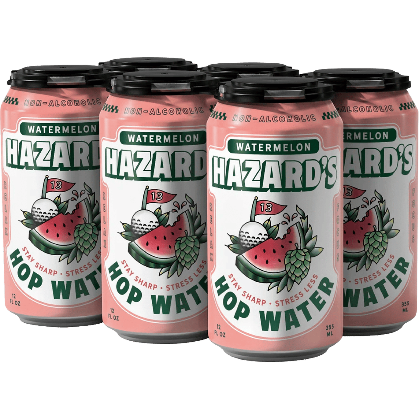 Hazard's Non-Alcoholic Watermelon Hop Water