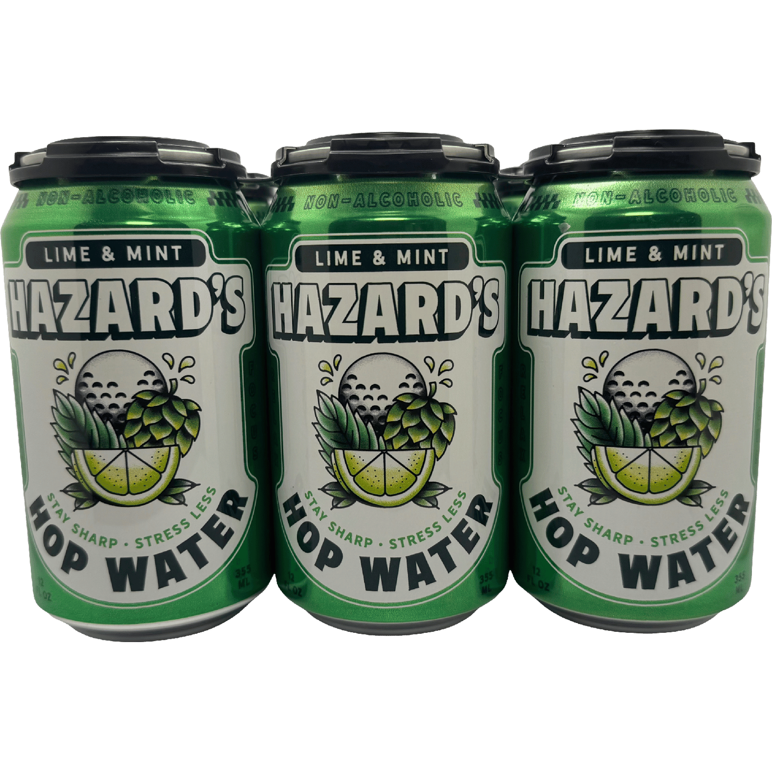 Hazard's Non-Alcoholic Lime & Mint Hop Water