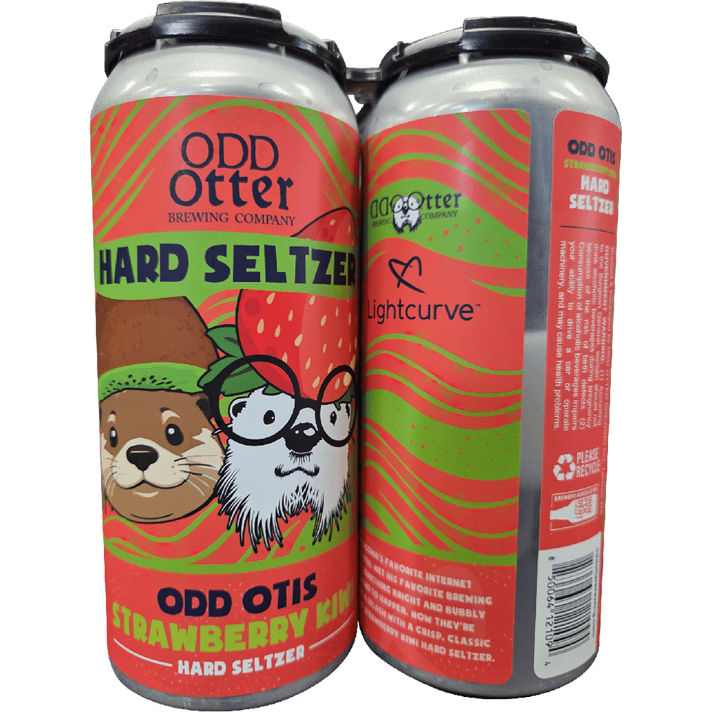 Odd Otis Strawberry Kiwi Hard Seltzer
