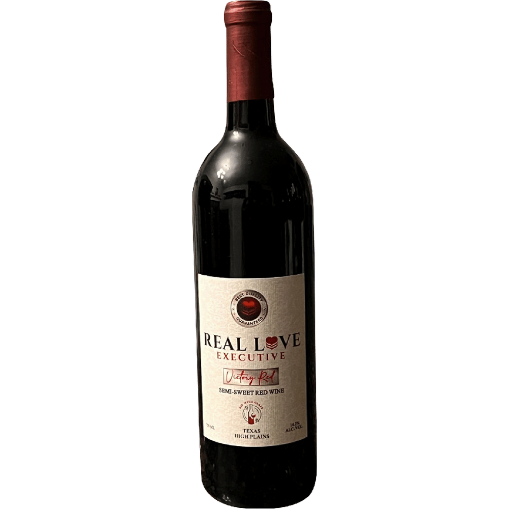 Real LOVE Executive Semi-Sweet Red Wine Texas High Plains