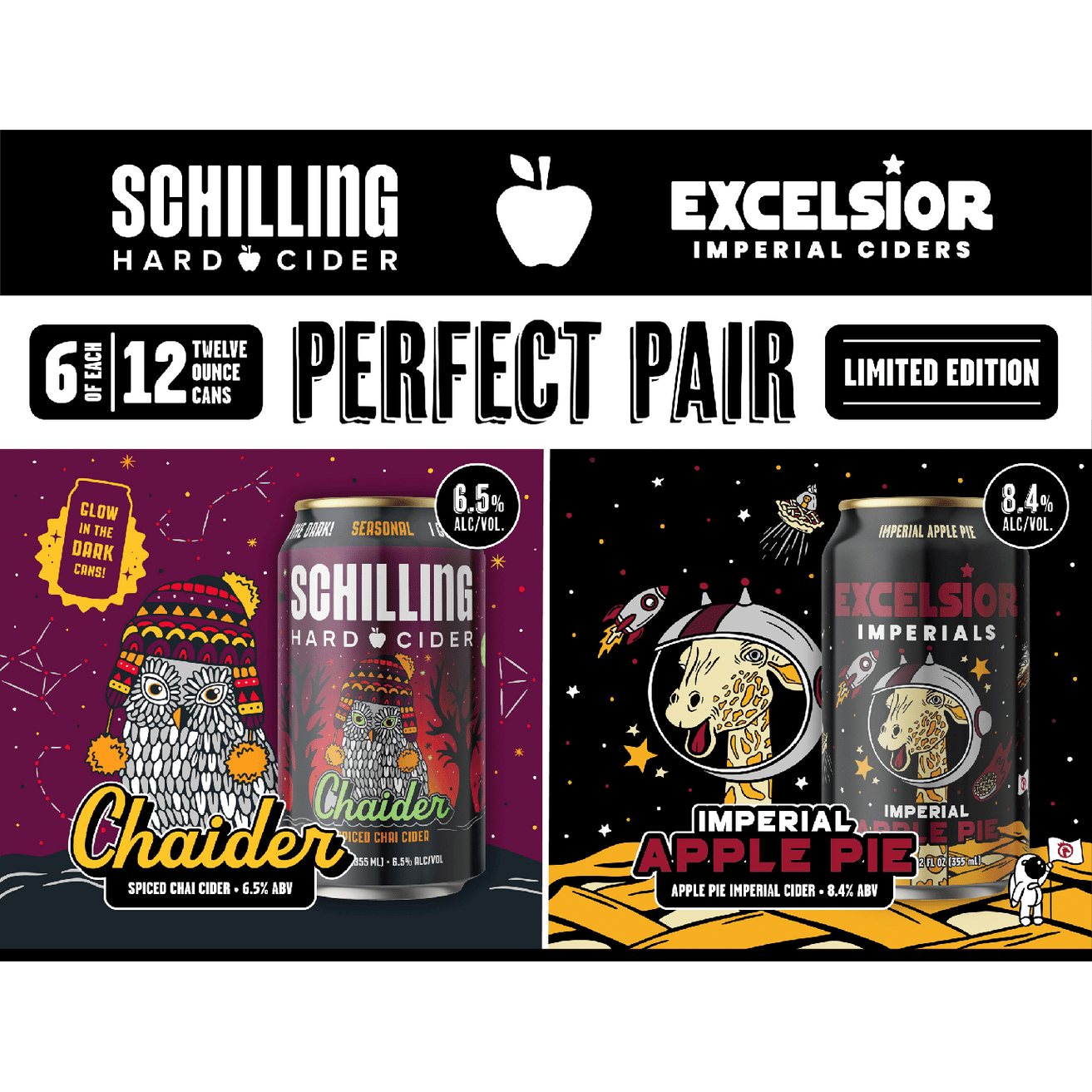 Schilling Perfect Pair Variety Pack