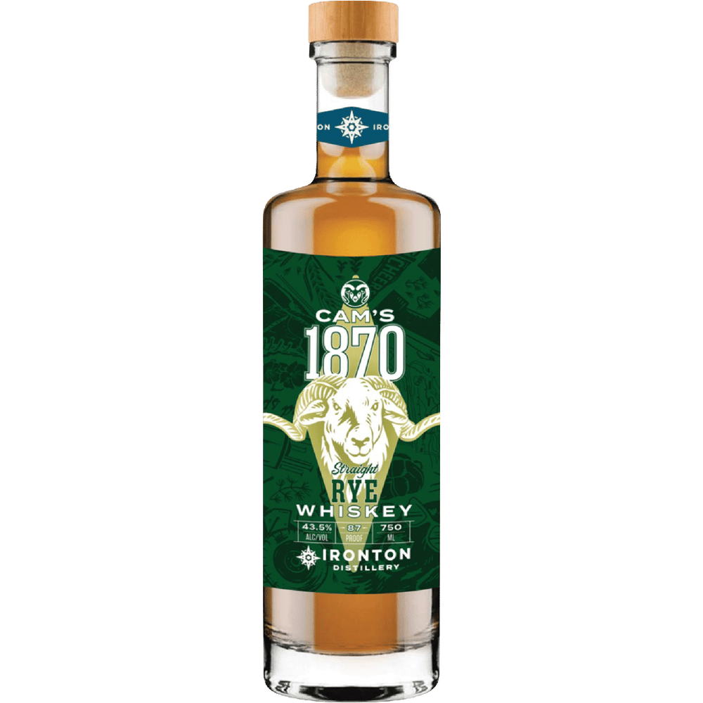 Ironton Cam's 1870 Straight Rye Whiskey