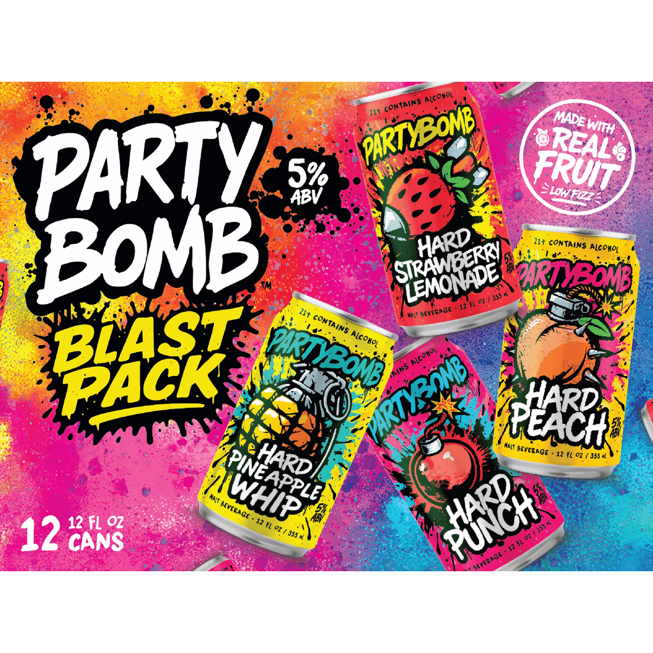 PartyBomb Blast Pack Variety Pack