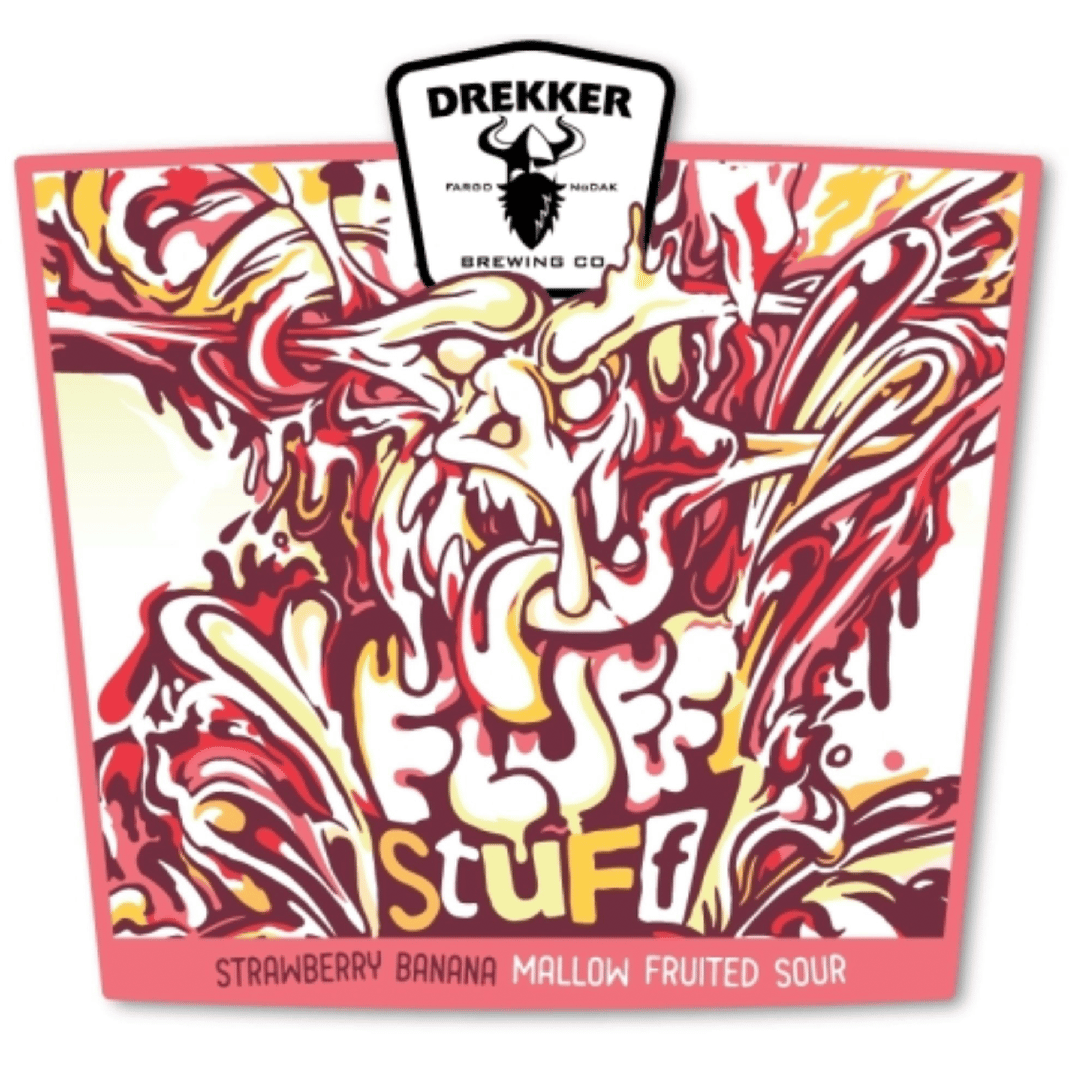 Drekker Fluff Stuff Strawberry Banana