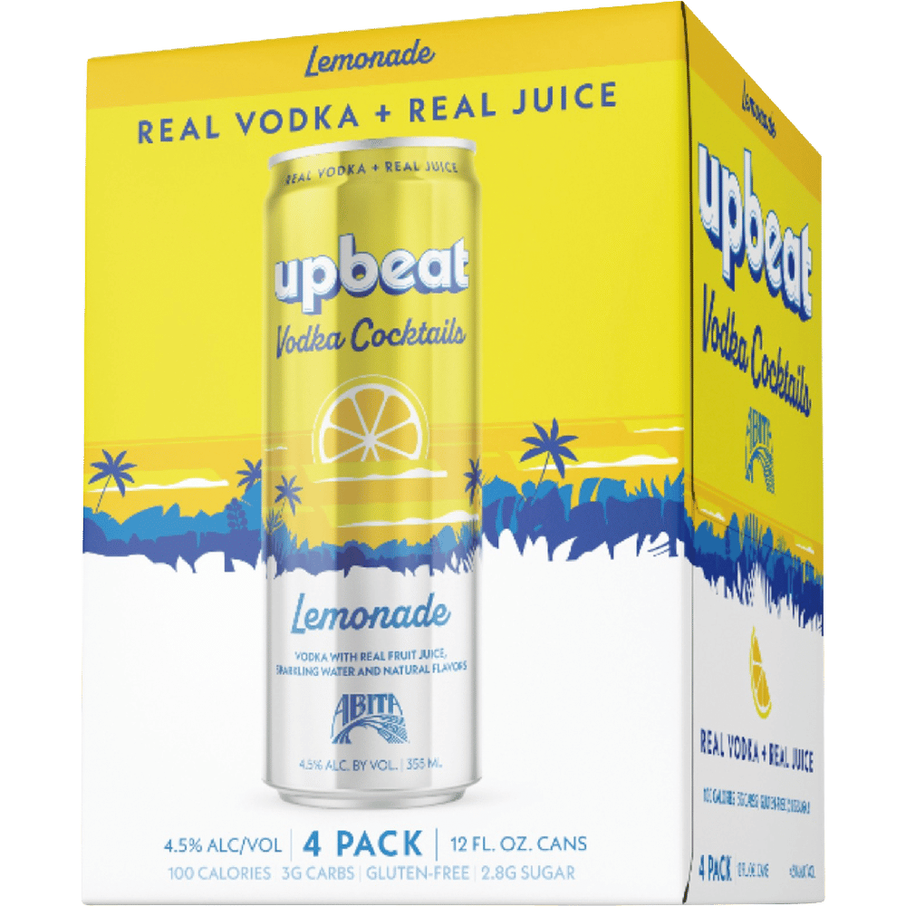 Upbeat Lemonade Vodka Cocktail