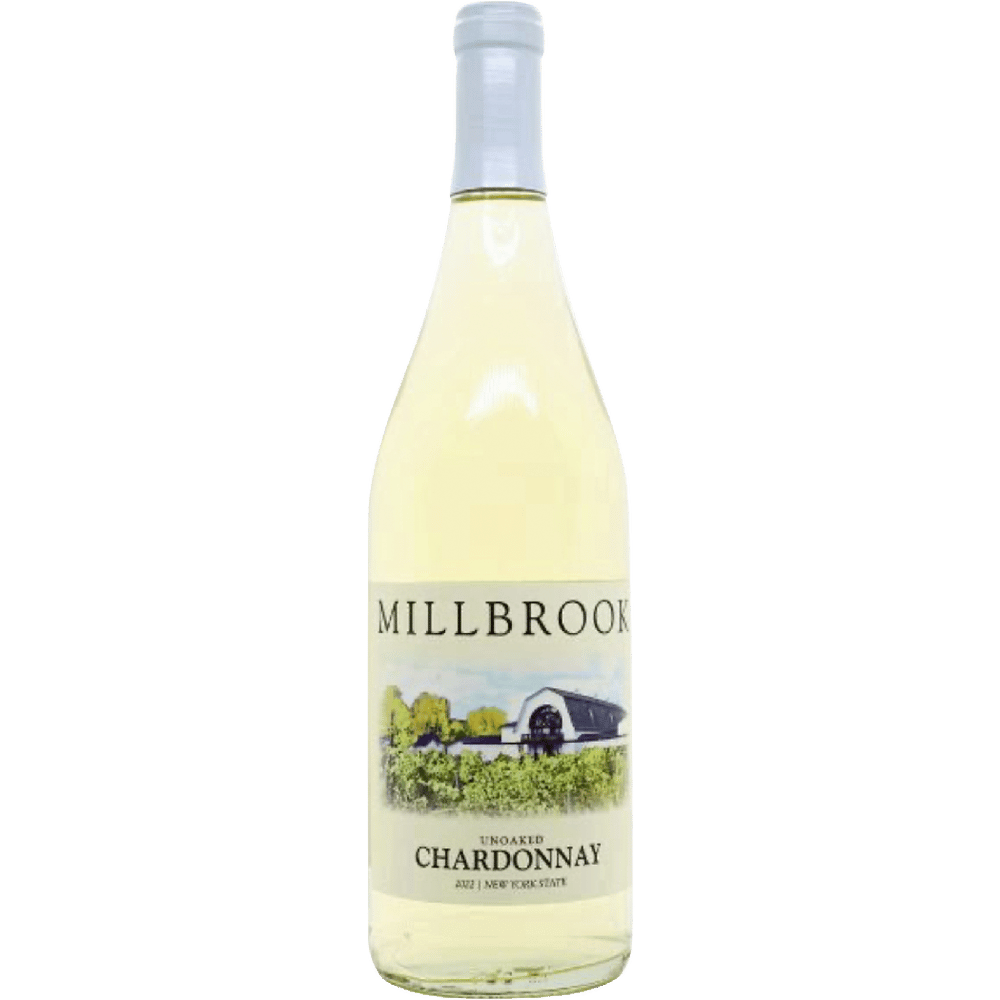 Millbrook Winery Chardonnay Unoaked Hudson River Valley New York