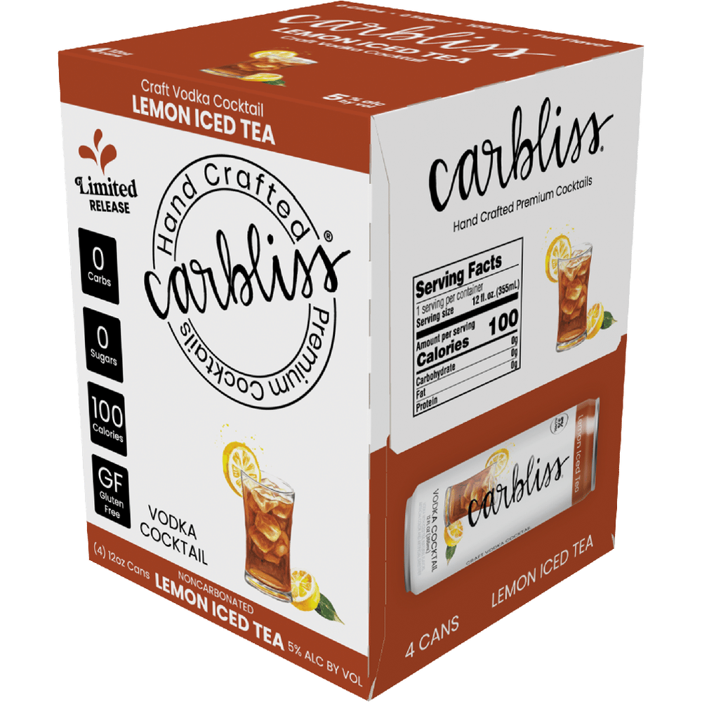 Carbliss Vodka Lemon Iced Tea