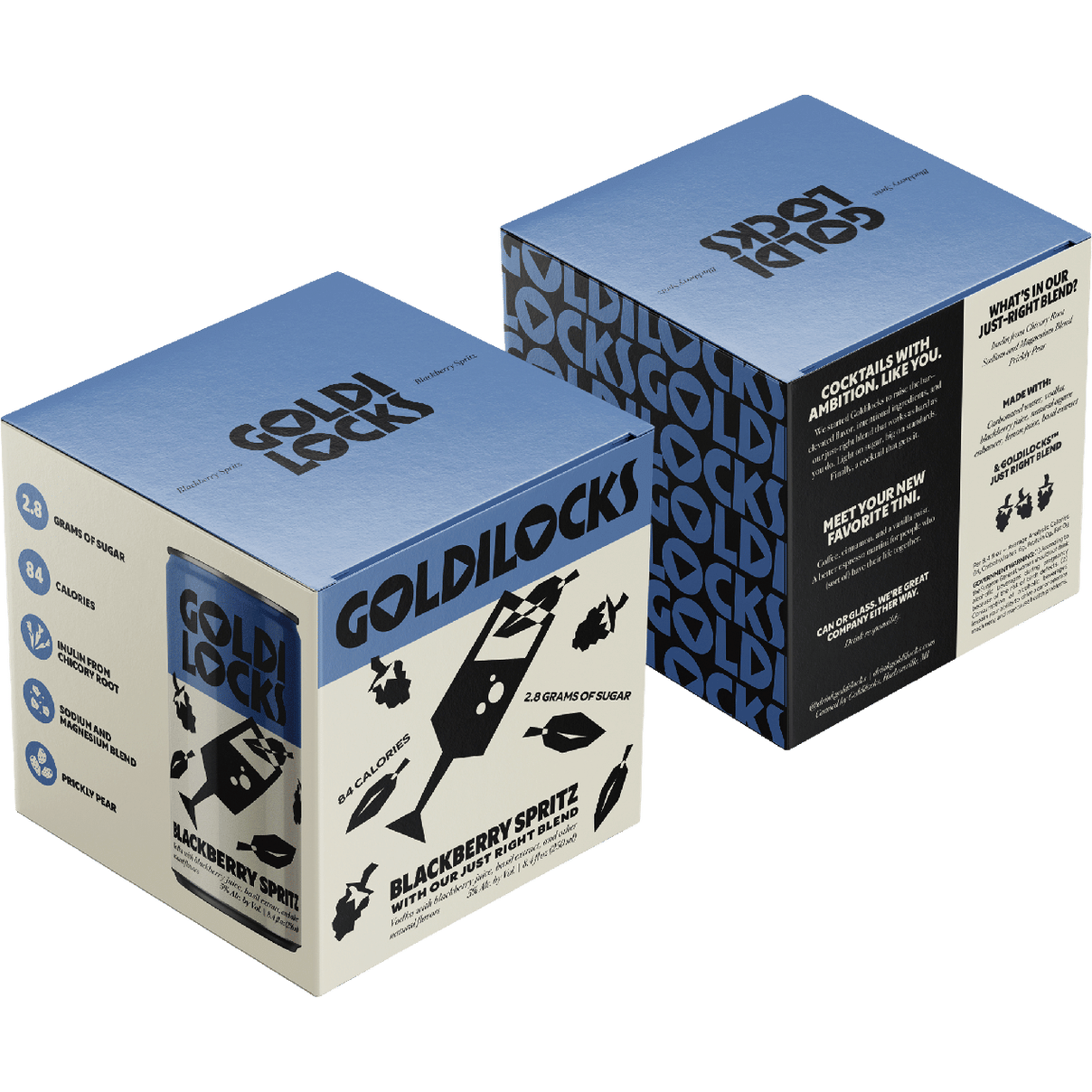 Goldilocks Blackberry Spritz