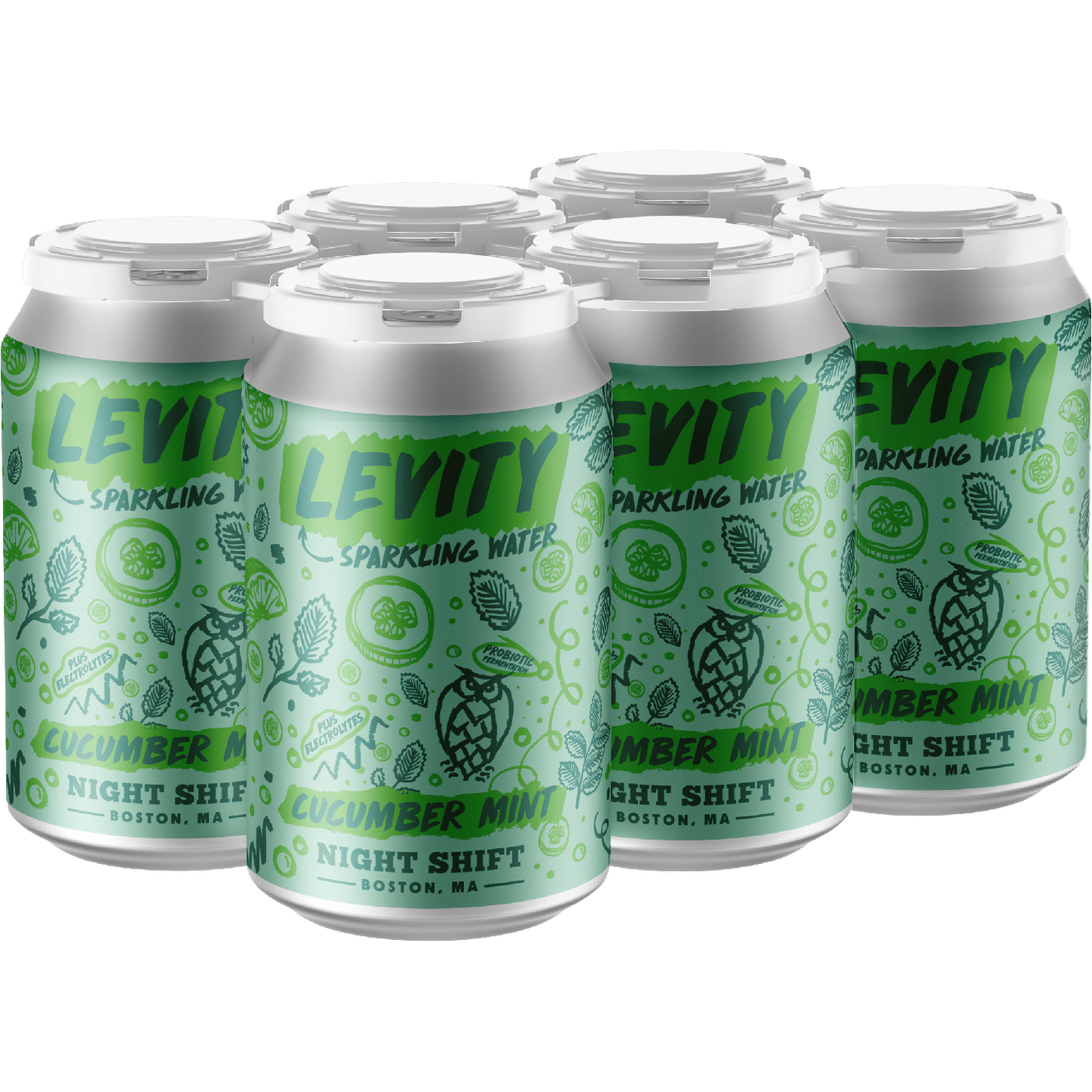 Night Shift Non-Alcoholic Levity Cucumber Mint