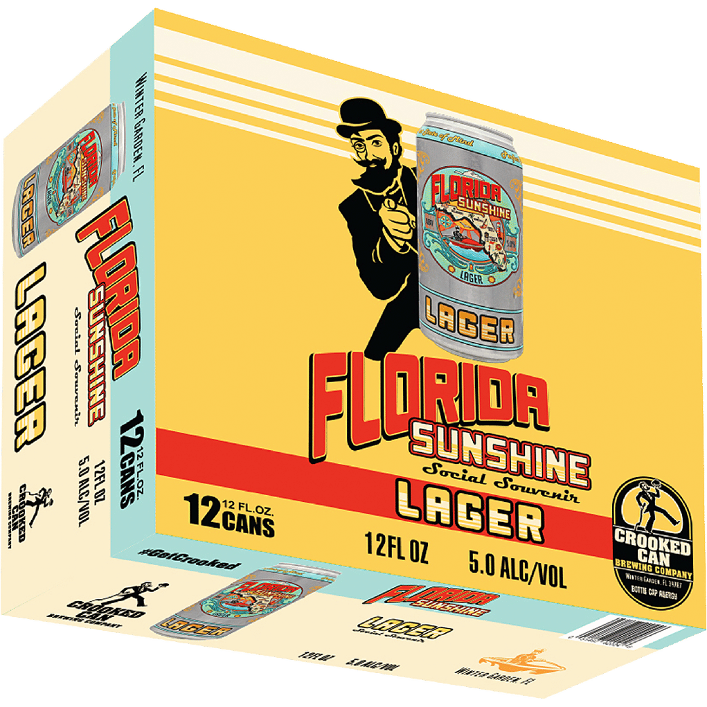 Crooked Can Florida Sunshine Lager