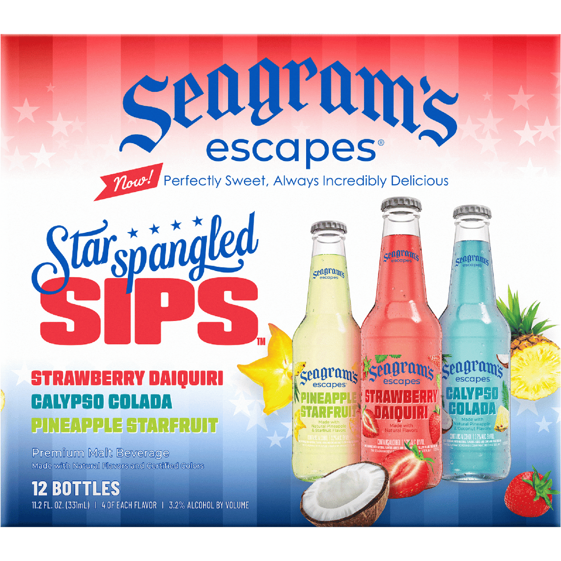 Seagram's Escapes Star Spangled Sips Variety Pack