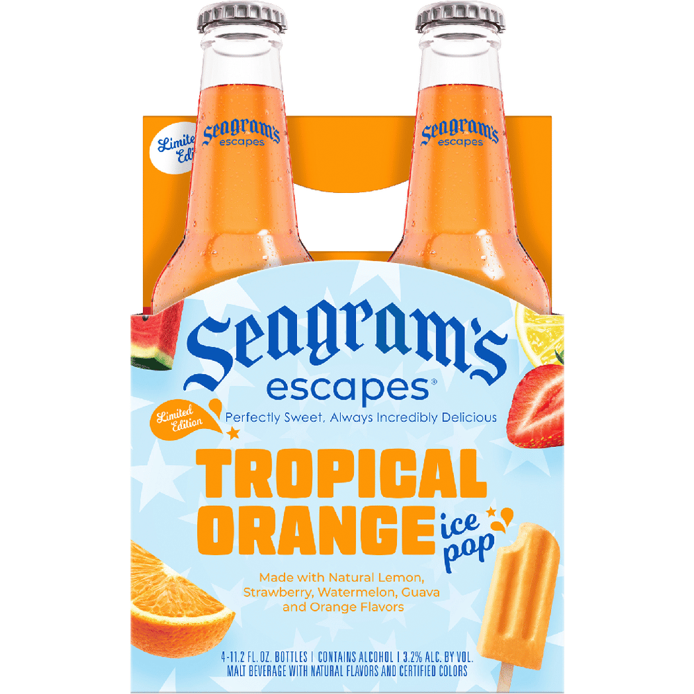 Seagram's Escapes Tropical Orange Ice Pop