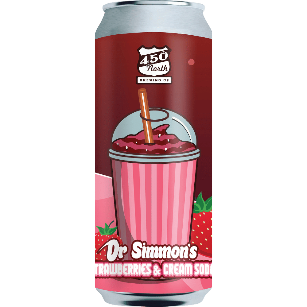450 North Dr Simmons Strawberry Cream Soda