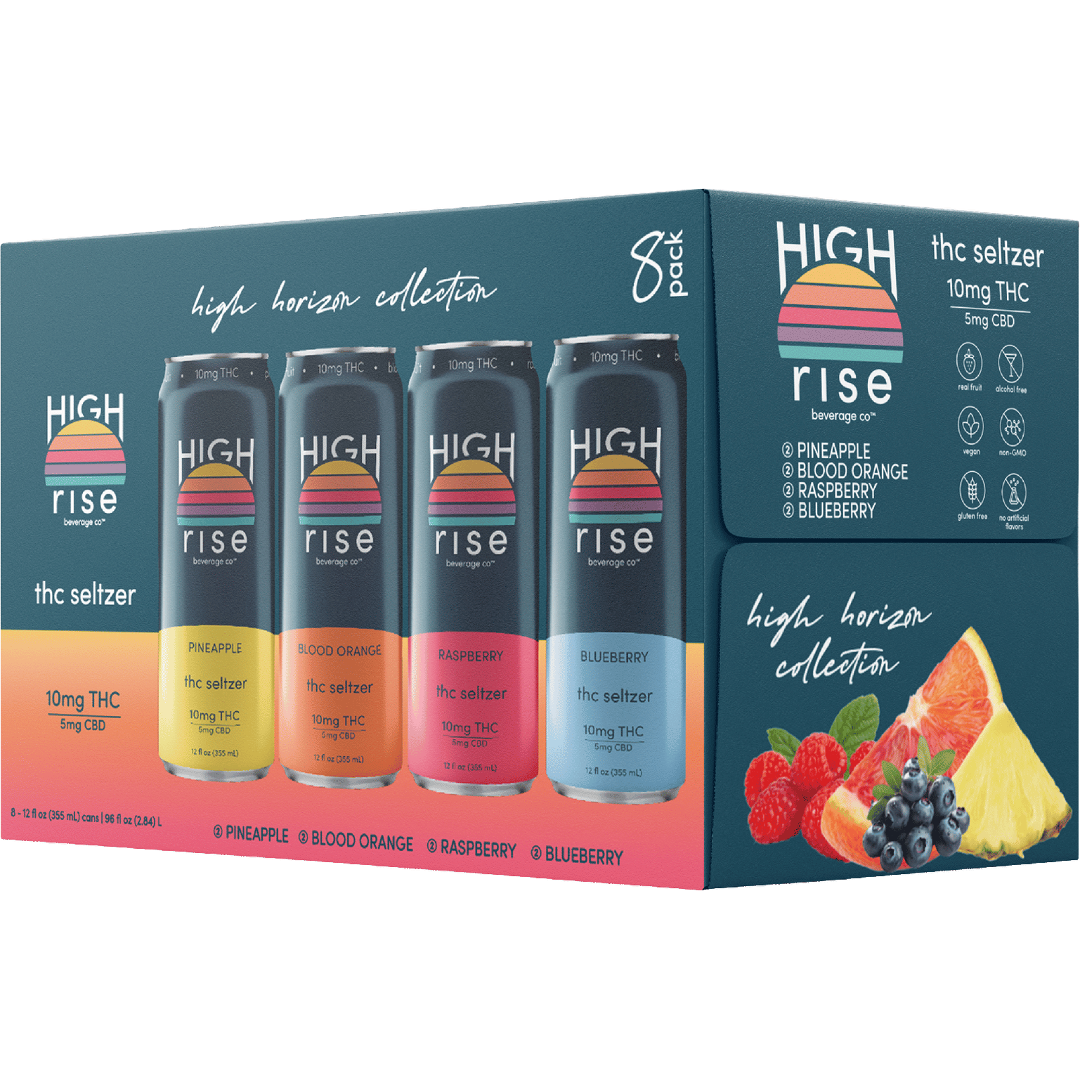 High Rise THC 10mg High Horizon Collection