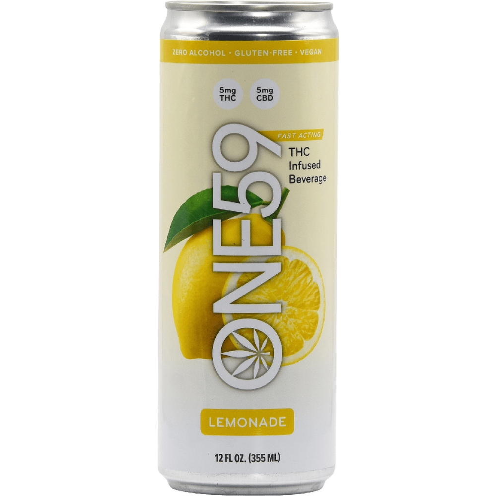 ONE59 THC 5mg Lemonade Seltzer