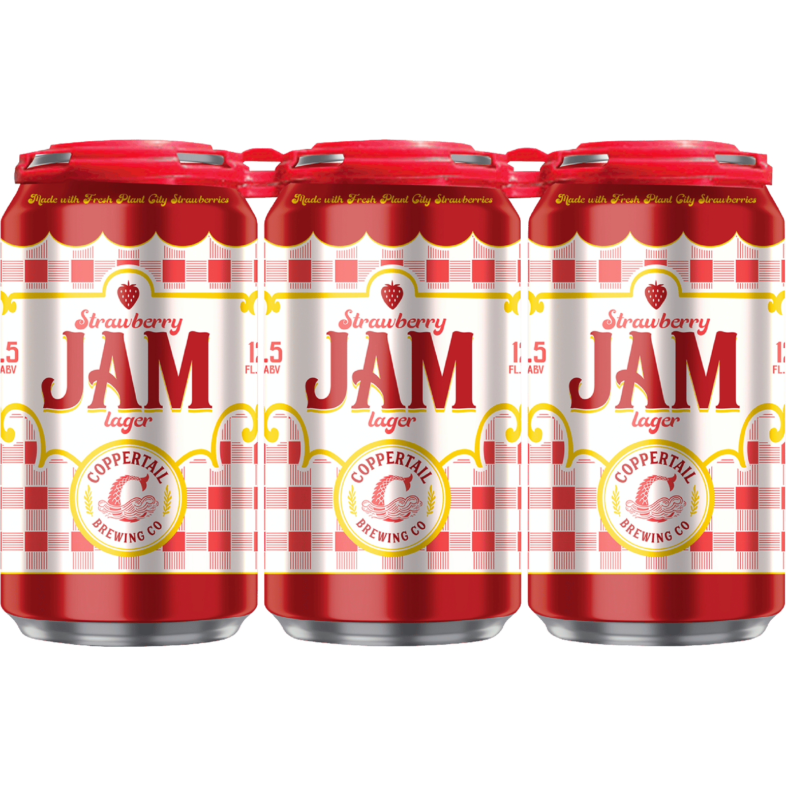 Coppertail Jam Strawberry Lager