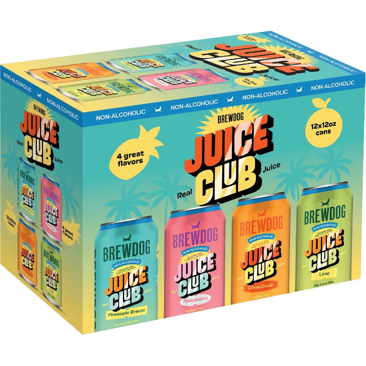 BrewDog Juice Club Non-Alcoholic Variety