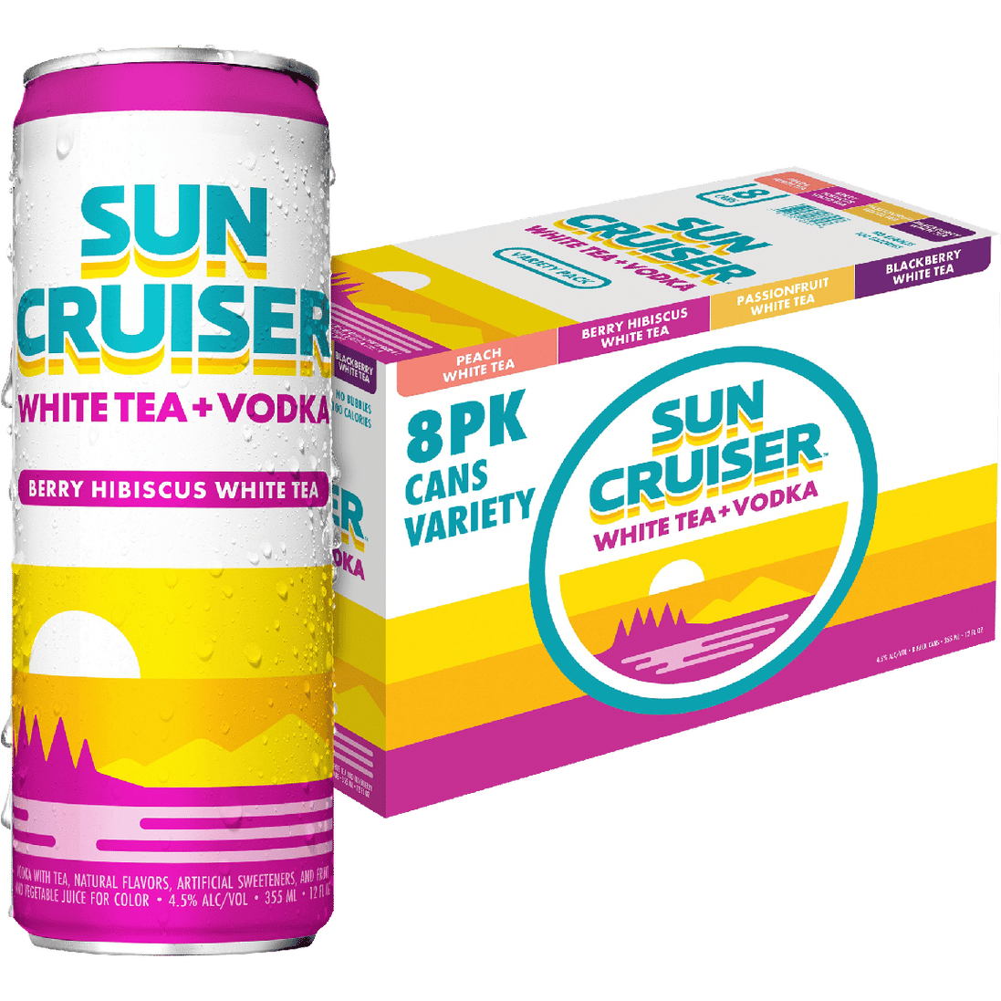 Sun Cruiser White Tea + Vodka Variety Pack | Total Wine & More