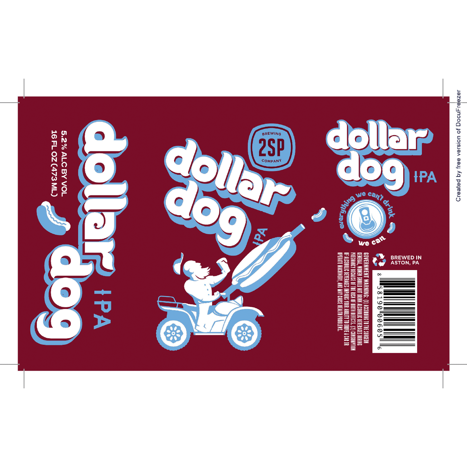 2SP Dollar Dog IPA