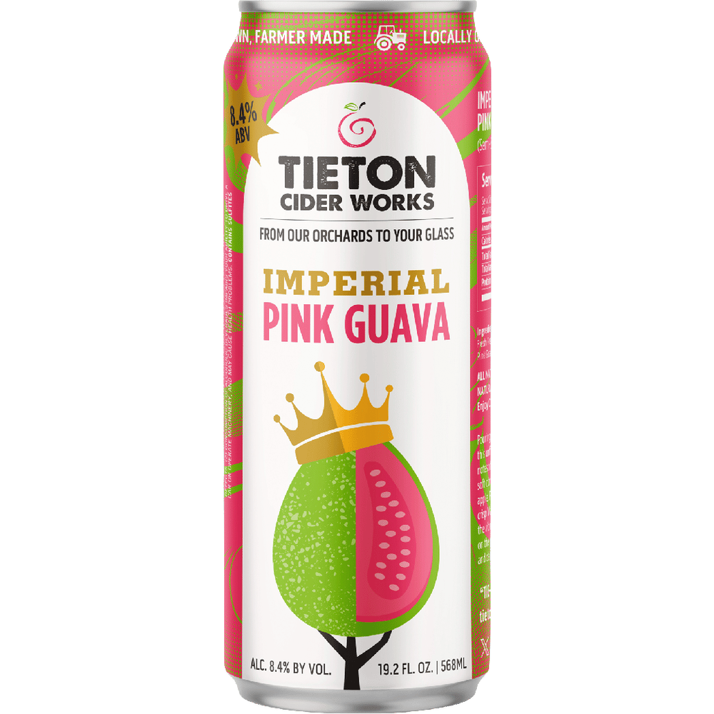 Tieton Imperial Pink Guava Cider
