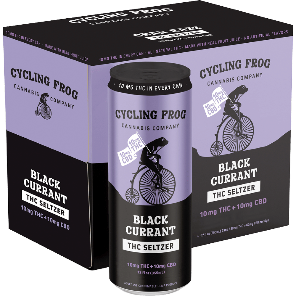 Cycling Frog THC 10mg Black Currant