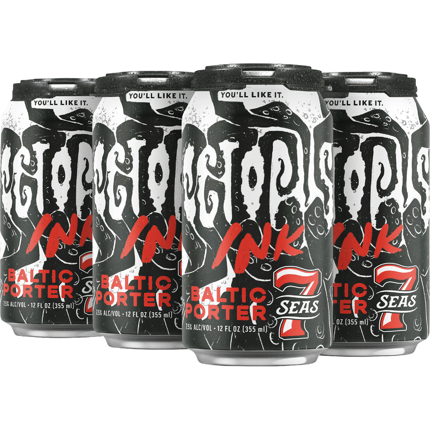 7 Seas Octopus Ink Baltic Porter