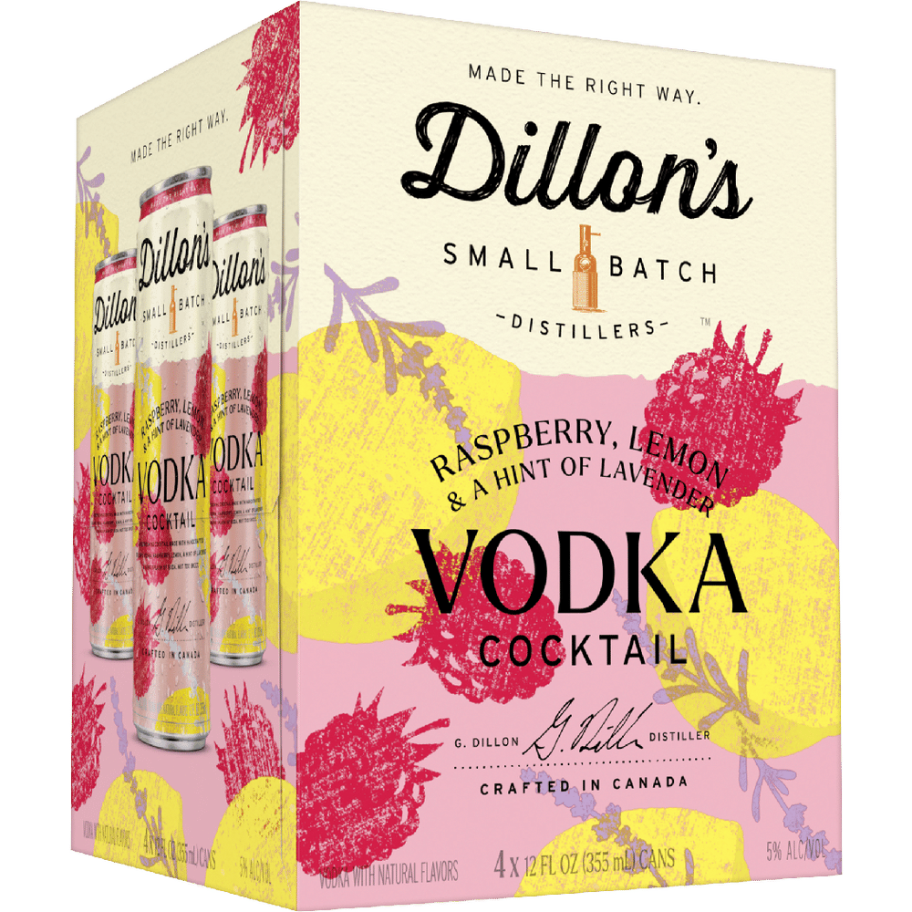 Dillon's Vodka Raspberry Lemon