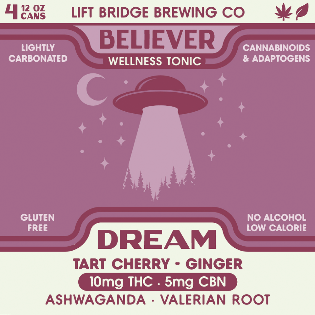 Lift Bridge THC 10mg Tart Cherry Ginger